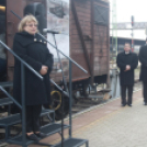 Lágerjárat - utazó vagonkiállítás Cegléden 