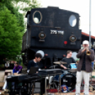 Jazz ünnep a vasútállomáson