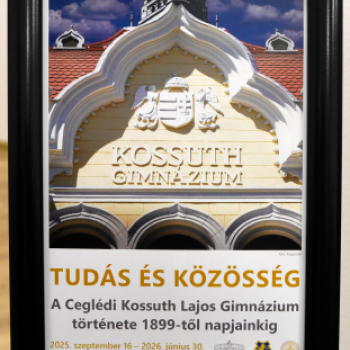 A gimnázium történetét mutatja be a tárlat