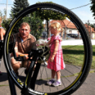 Kétkeréken Cegléden