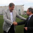 Műfüves pálya átadása