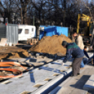 Városi Strandfürdő - Megérkezett a sátortető