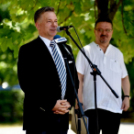 Kosárlabdacsarnok alapkőletétel 