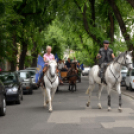 Lovasfelvonulás a belvárosban