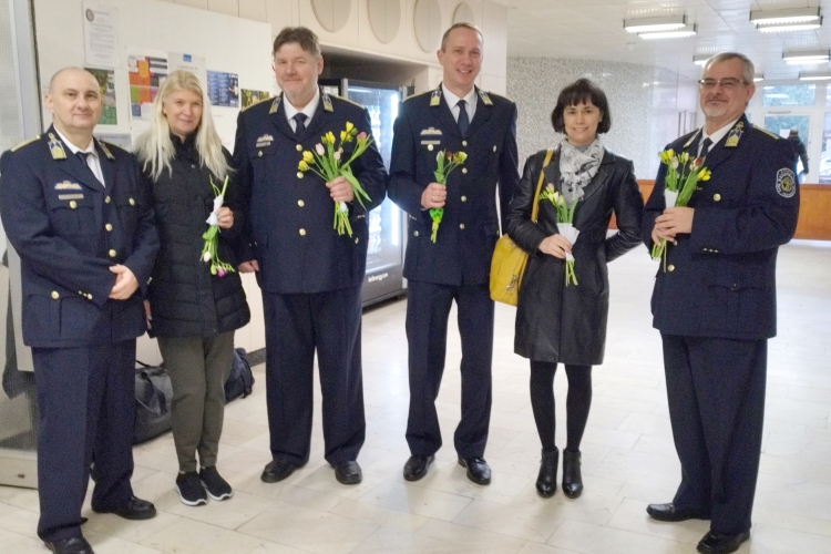 Nőnap a Ceglédi Rendőrkapitányságon