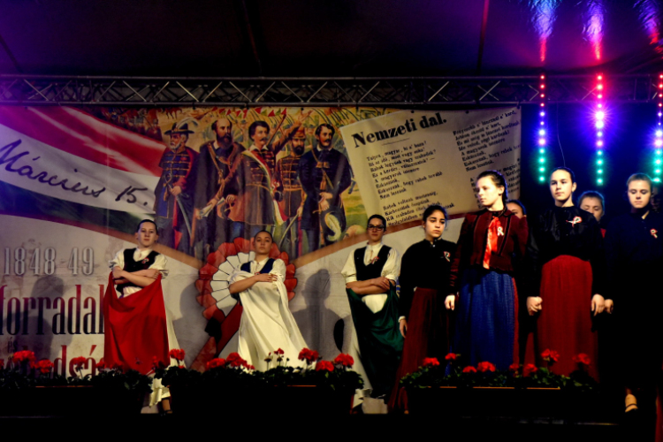 Március 15-i ünnepség - Kisfaludi István fotó