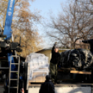 Városi Strandfürdő - Megérkezett a sátortető