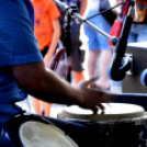 Koncert az Ordas Lajos közben