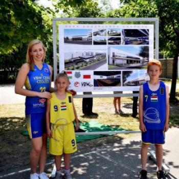 Kosárlabdacsarnok alapkőletétel 