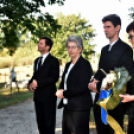 Koszorúkkal emlékeztek