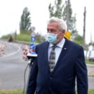 Megkezdődött a kerékpársávok és a kerékpárút építése