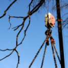 Városi Strandfürdő - Megérkezett a sátortető