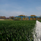 Műfüves pálya átadása