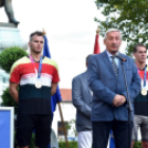 Vízilabda olimpikonok a főtéren