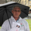 Esőben is kampányoltak Cegléden