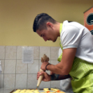 Focisták a konyhában