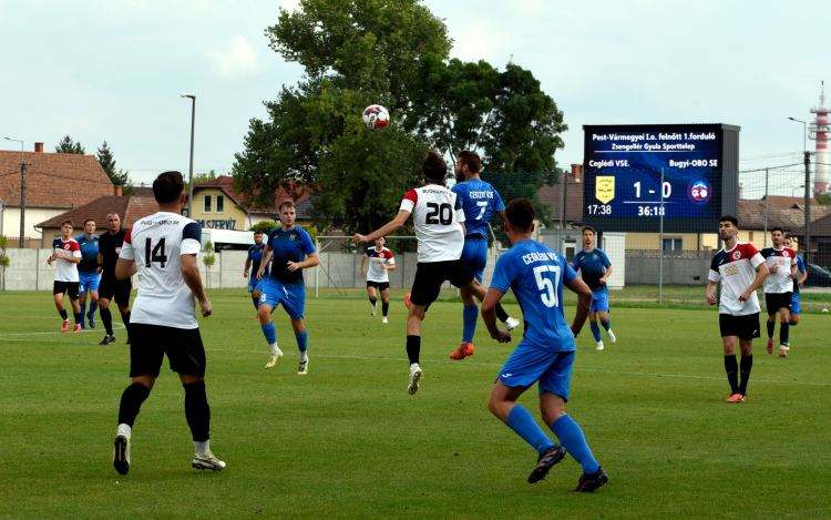 Ceglédi VSE - Bugyi-OBO SE (2:1)