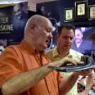 Amerikai vendég a Ceglédi Dobmúzeumban