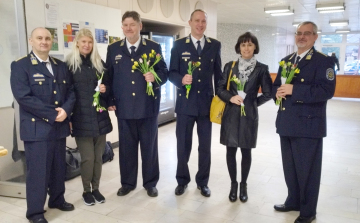 Nőnap a Ceglédi Rendőrkapitányságon