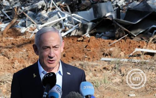 Izraeli-palesztin - Netanjahu: Gáza elfoglalása a háború befejezésének legjobb módja