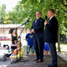 Kosárlabdacsarnok alapkőletétel 