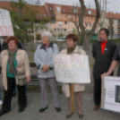 Tüntetés Cegléden