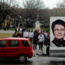 Esőben is kampányoltak Cegléden