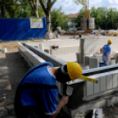 Városi Strandfürdő - csempézés-kerítés bontás