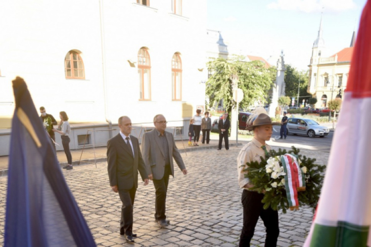 Az aradi vértanúkra emlékeztek