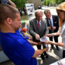 Kosárlabdacsarnok alapkőletétel 