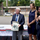 Kosárlabdacsarnok alapkőletétel 