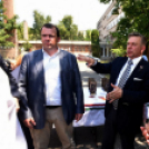 Kosárlabdacsarnok alapkőletétel 