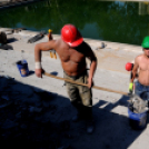 Városi Strandfürdő - Víz már van...