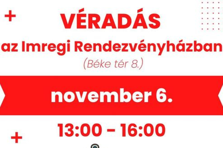 ÖNKÉNTES VÉRADÁSRA VALÓ FELHÍVÁS!