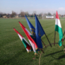 Műfüves pálya átadása