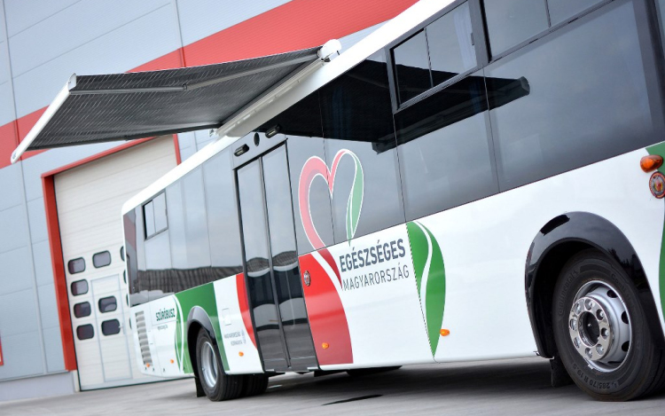 Vasárnap ismét szűrőbusz érkezik