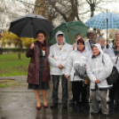 Esőben is kampányoltak Cegléden