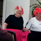 Farsang a ceglédi idősek otthonában