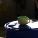 Városi Strandfürdő - Labda a medencében