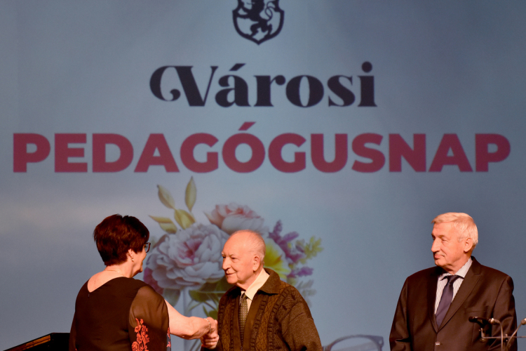 A pedagógusokat köszöntötték