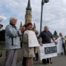 Tüntetés Cegléden