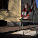 Cegléd első festett QR-kódja