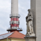 Éneklés a TV torony kilencedik emeletének teraszáról