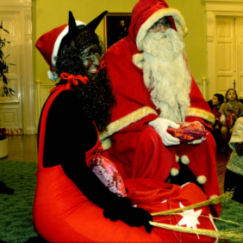 Városházán járt a Mikulás és a Krampusz is