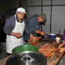 Csemői hagyományos hurkatöltő verseny