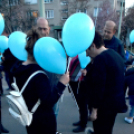 Séta a kékbe borult Autista házhoz