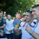 Olimpikonok fogadása