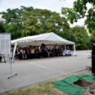 Kosárlabdacsarnok alapkőletétel 