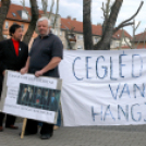 Tüntetés Cegléden