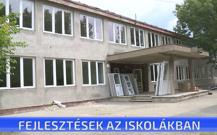 Fejlesztések az iskolákban